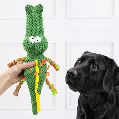 Doglove Hundespielzeug Krokodil