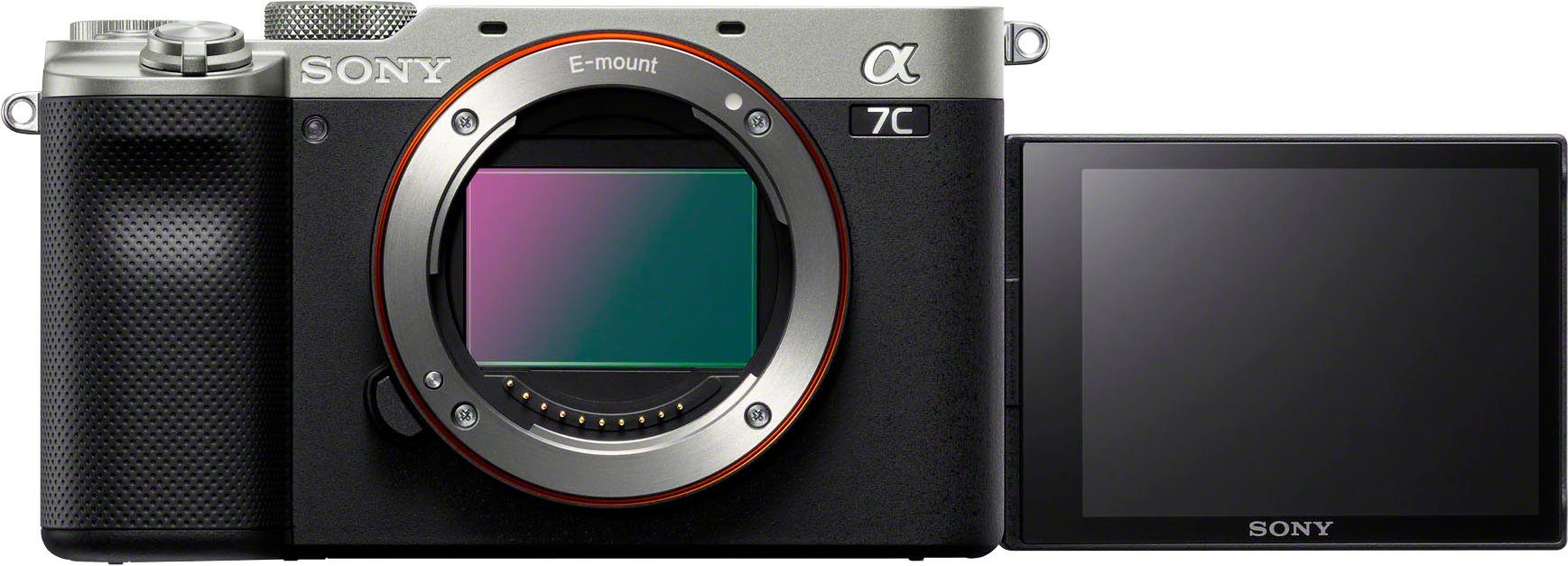 Sony A7C Systemkamera (24,2 MP, 4K Video, 5-Achsen Bildstabilisierung, NFC, Bluetooth, nur Gehäuse)