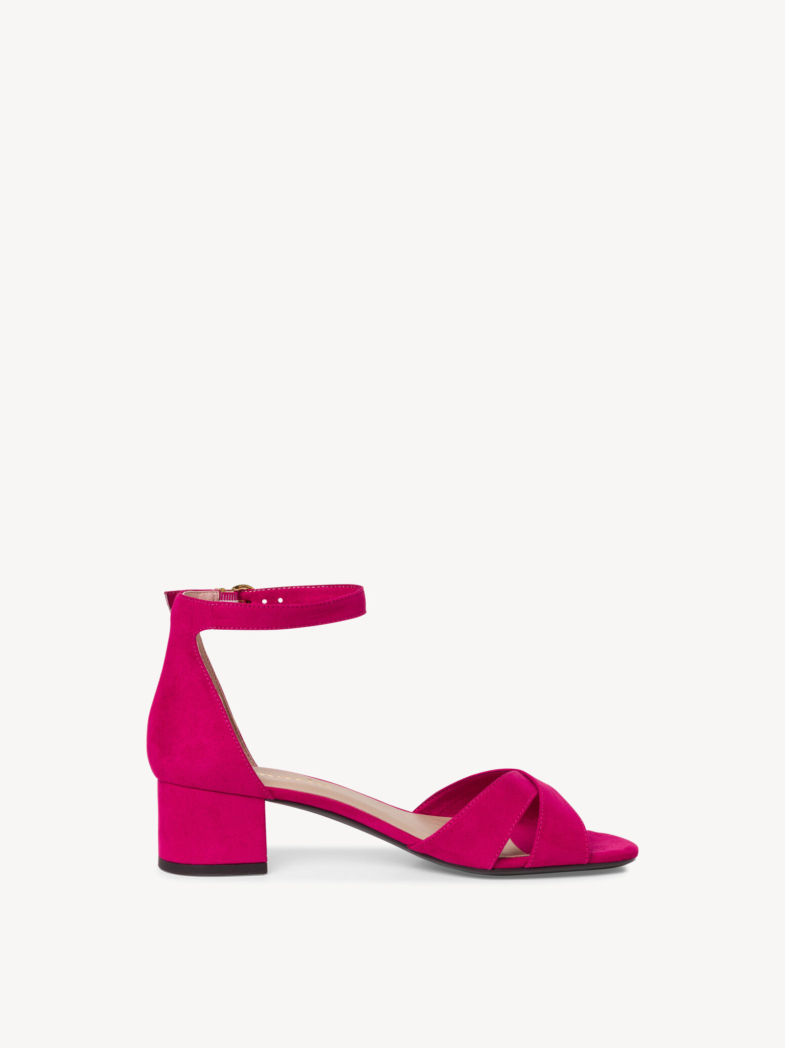 Sandale à talon - rose fuchsia