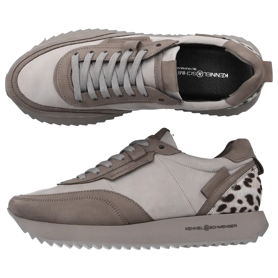 Kennel & Schmenger - Sneaker low OSAKA Veloursleder - grau