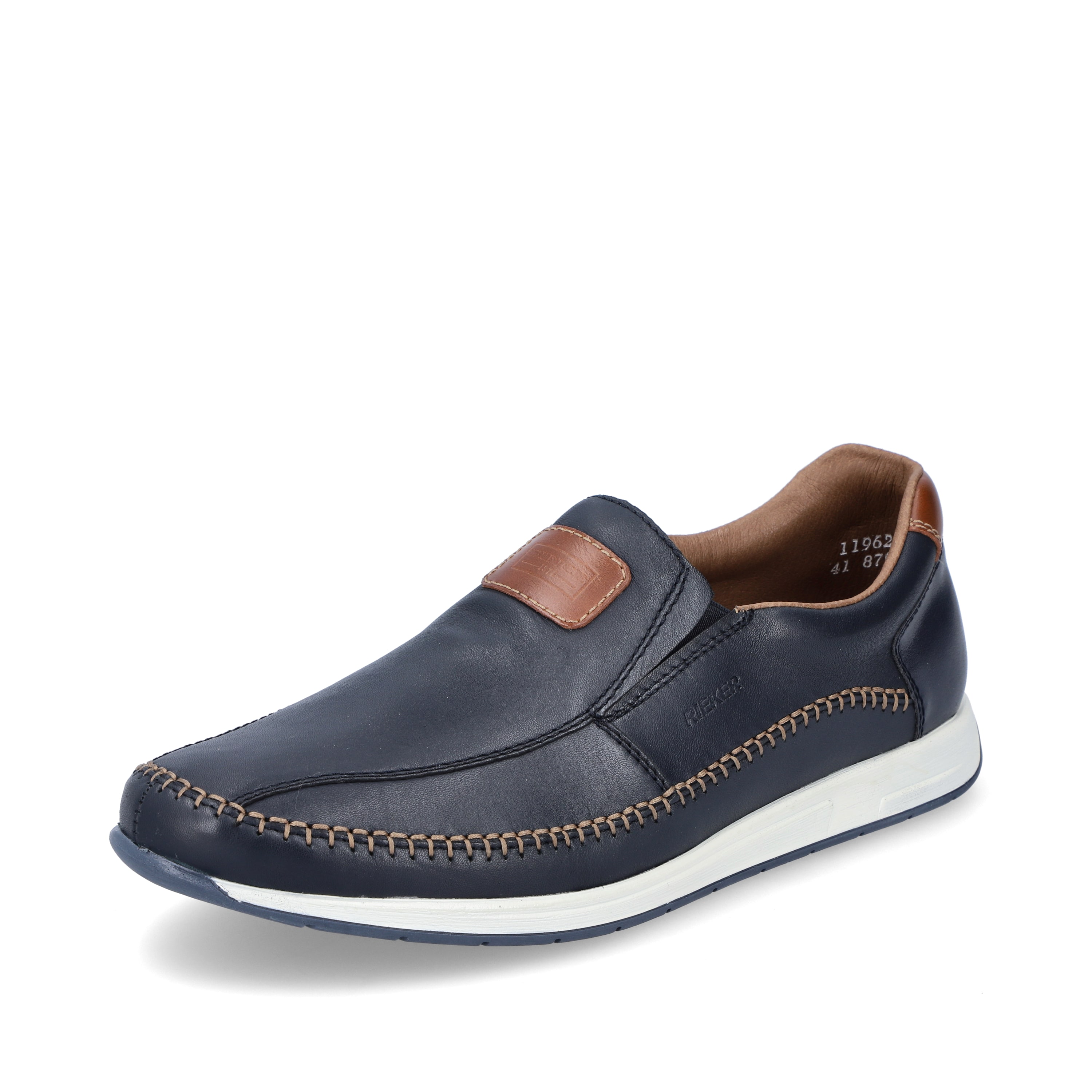 Rieker Herren Slipper ozeanblau
