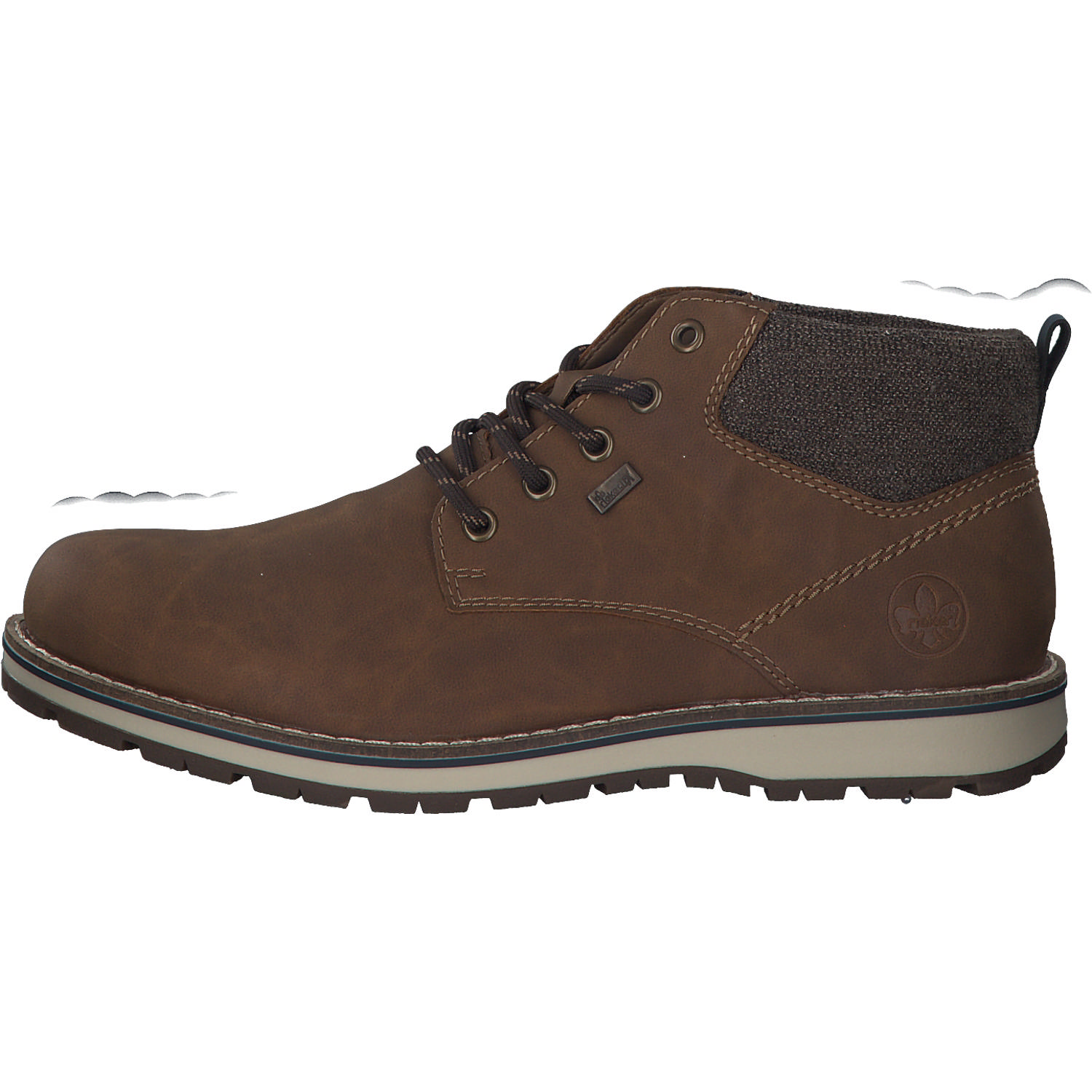 Rieker 38419, Schnürschuhe, Herren, Braun