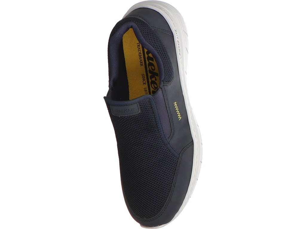 RIEKER Komfort Slipper blau