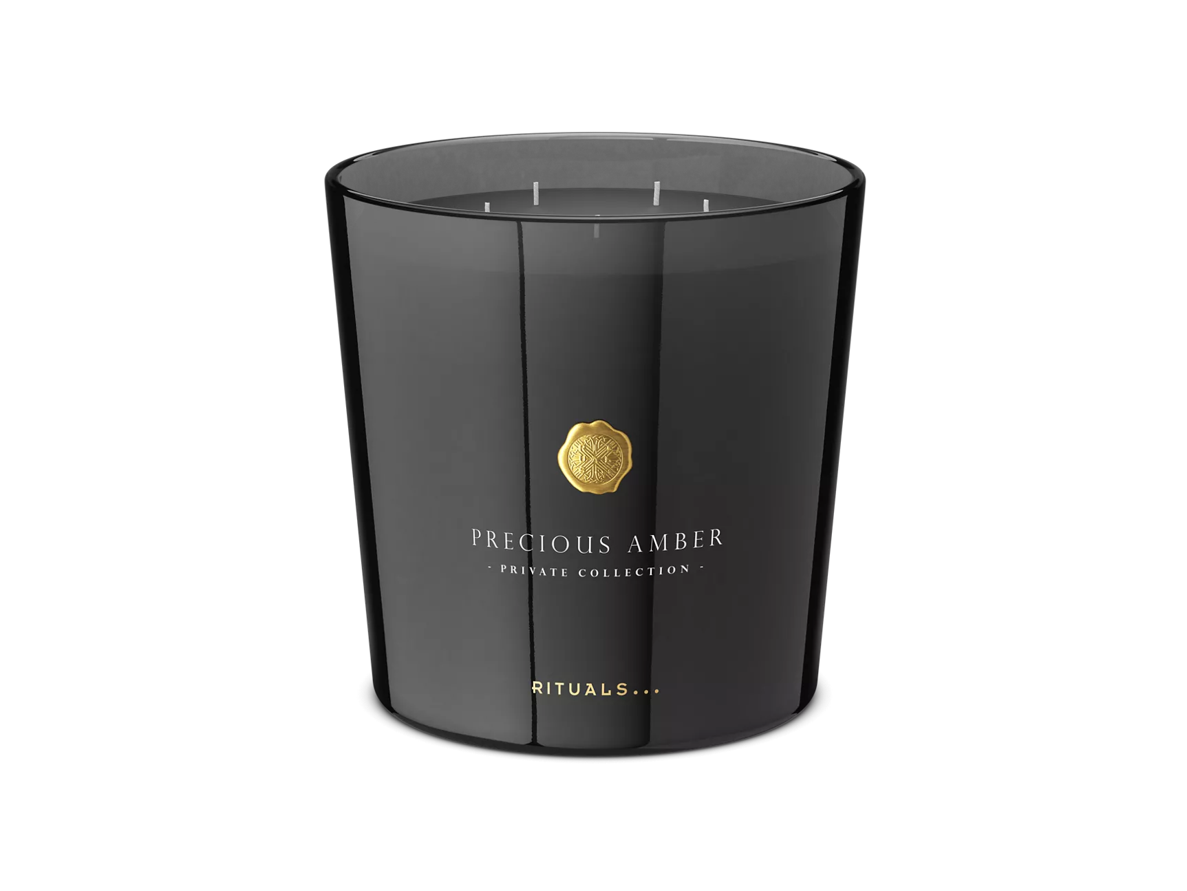 Bougie parfumée à l'ambre précieux XL de la collection privée, 2500 g