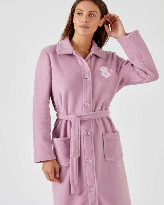 Robe de chambre en molleton polaire 120 cm