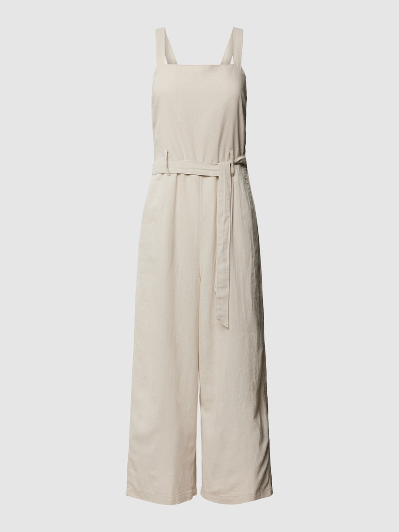 Jumpsuit mit Streifenmuster Modell 'CANYON' in sand