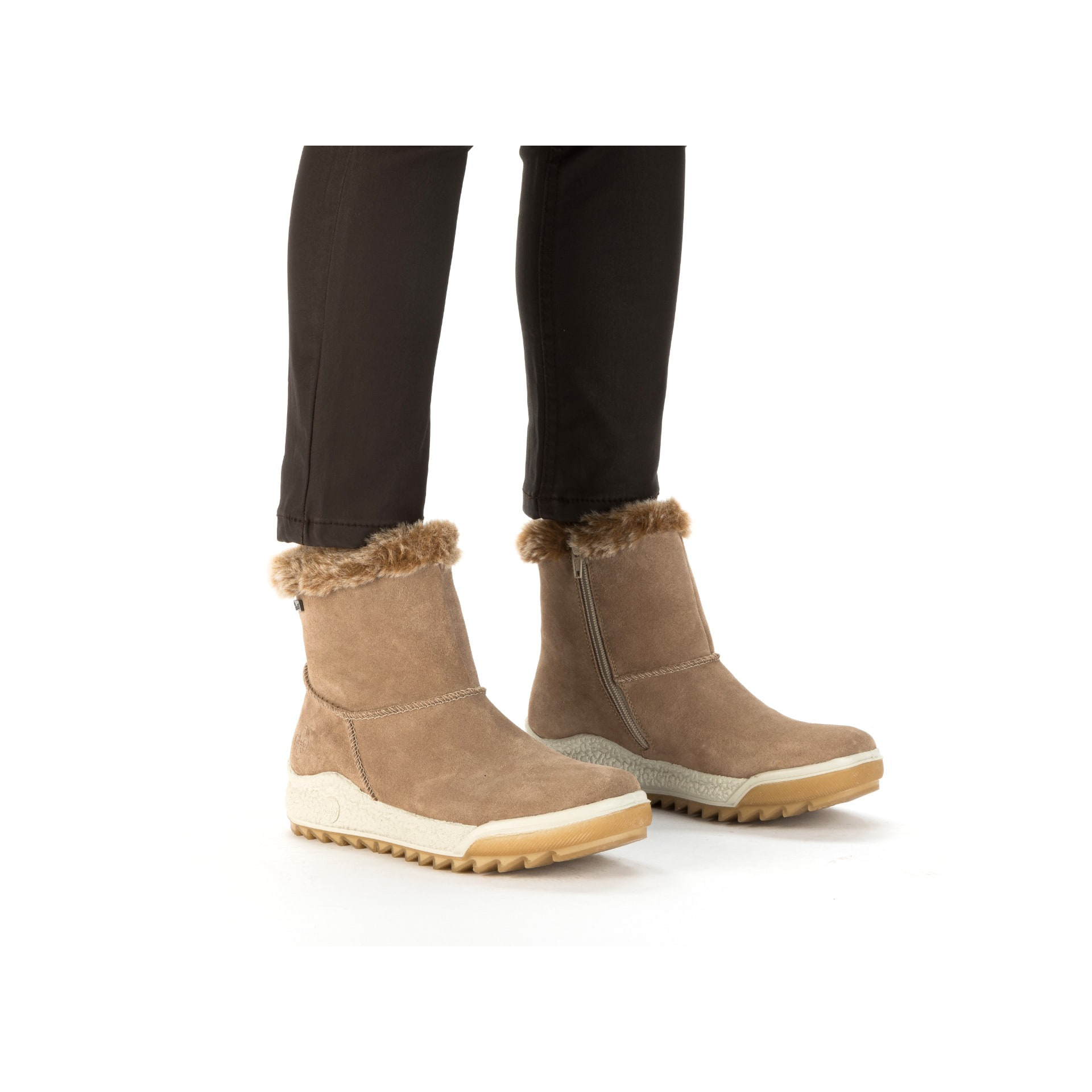 Rieker Damen Kurzstiefel champagner