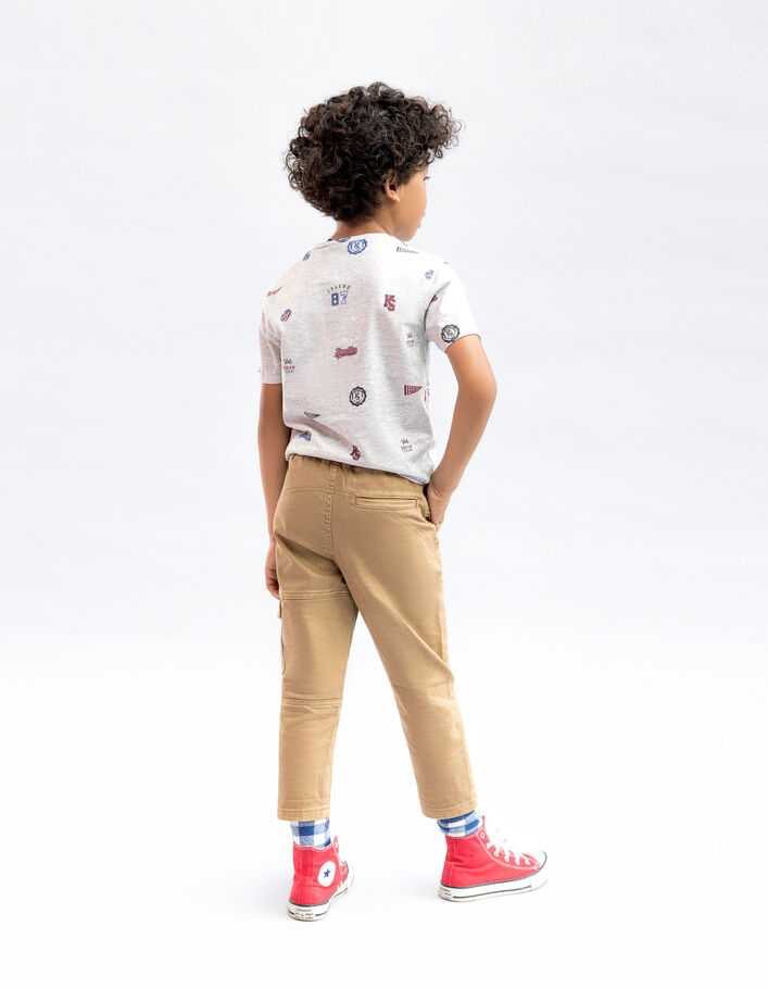 Jogger BATTLE camel garçon