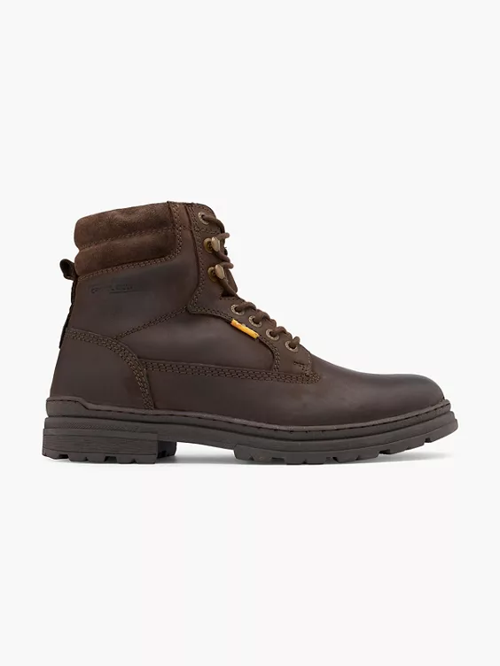 Camel Leder Schnürboots
