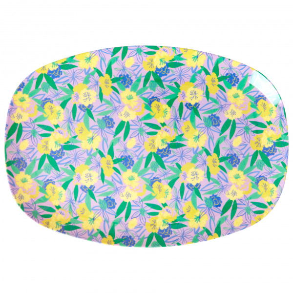 Rice - Melamine Rectangular Plate - Teller