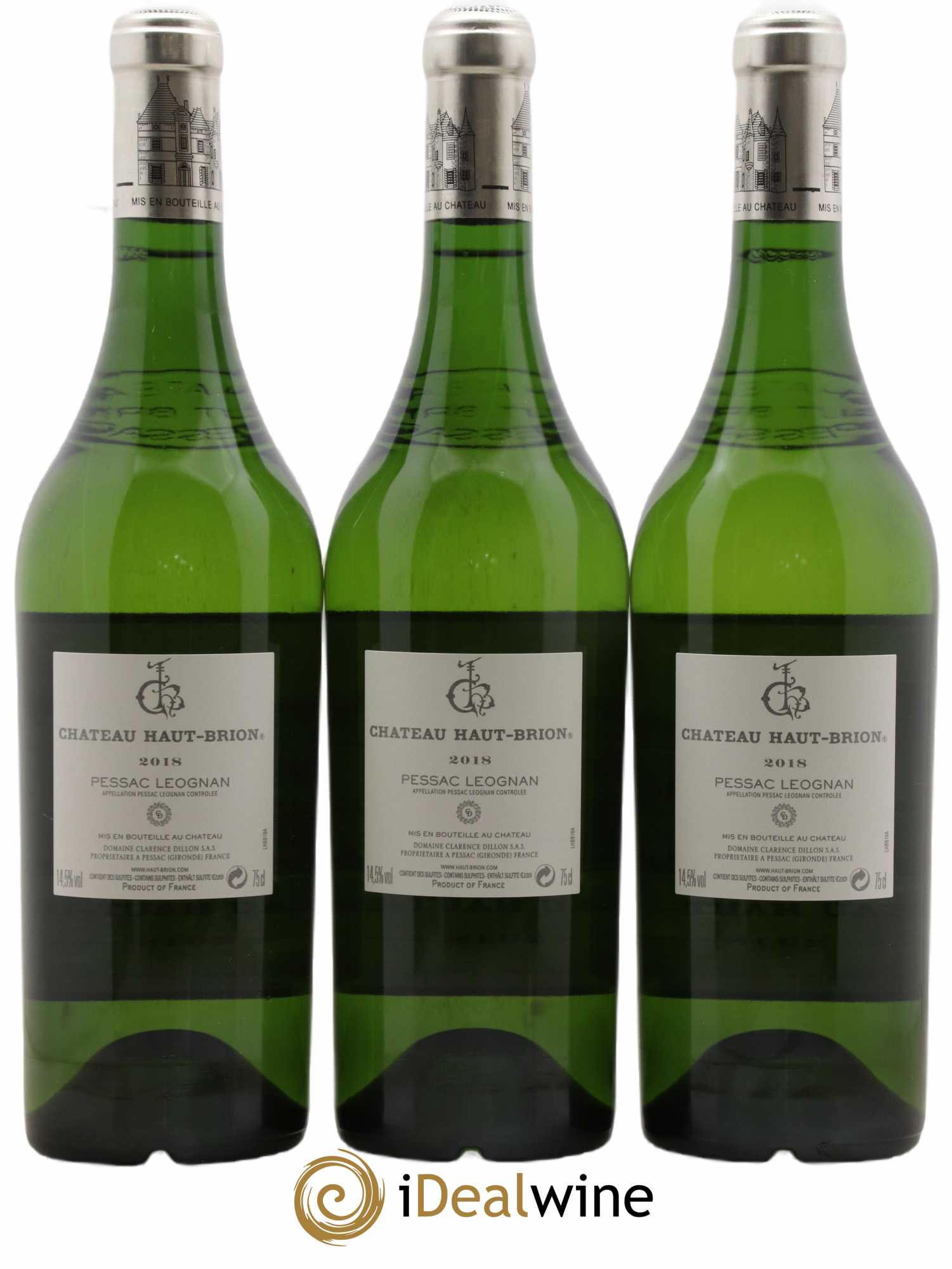 Château Haut Brion  2018 - Lot de 6 Bouteilles