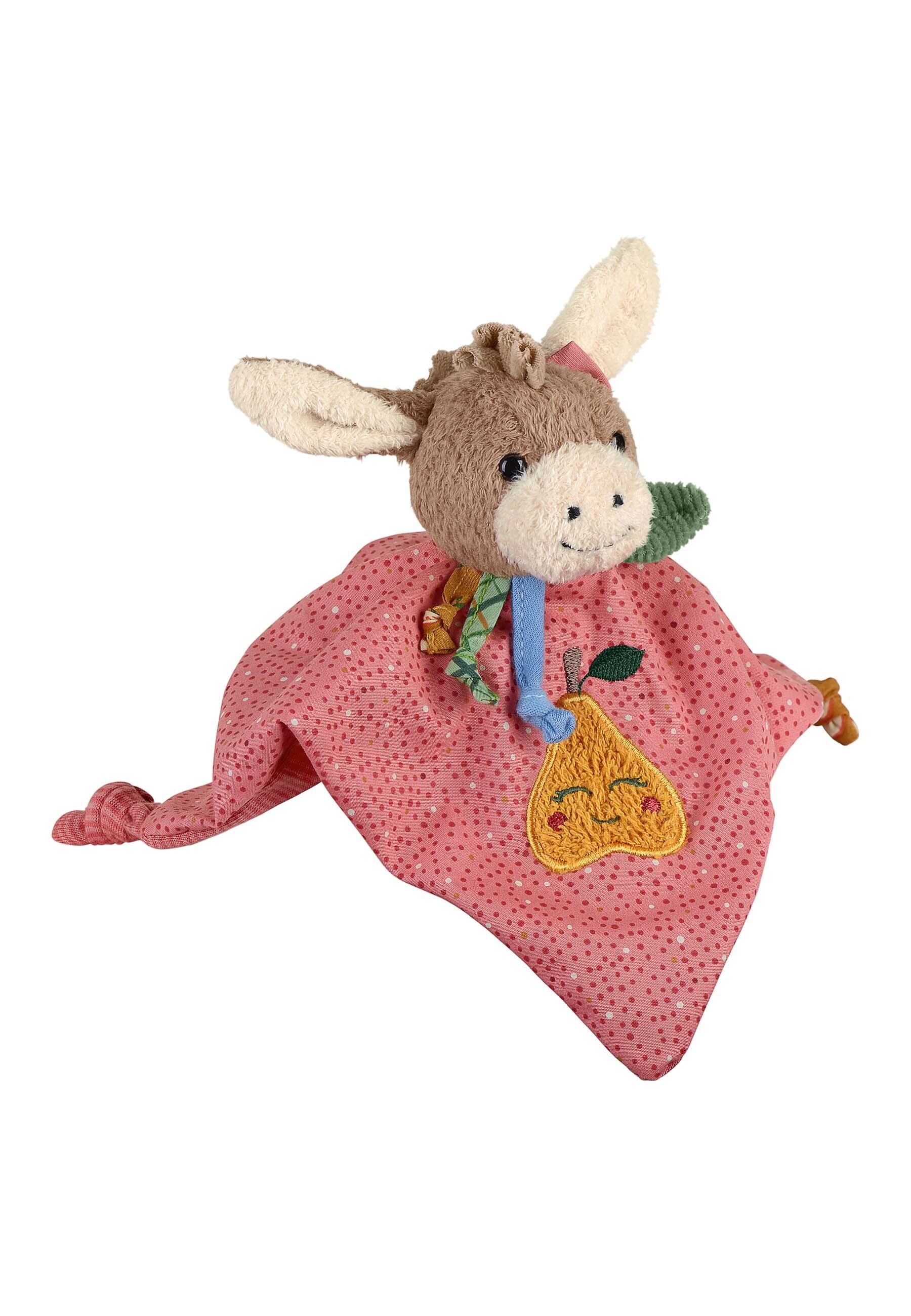 Baby Geschenk-Set Esel Emmily Rosenholz