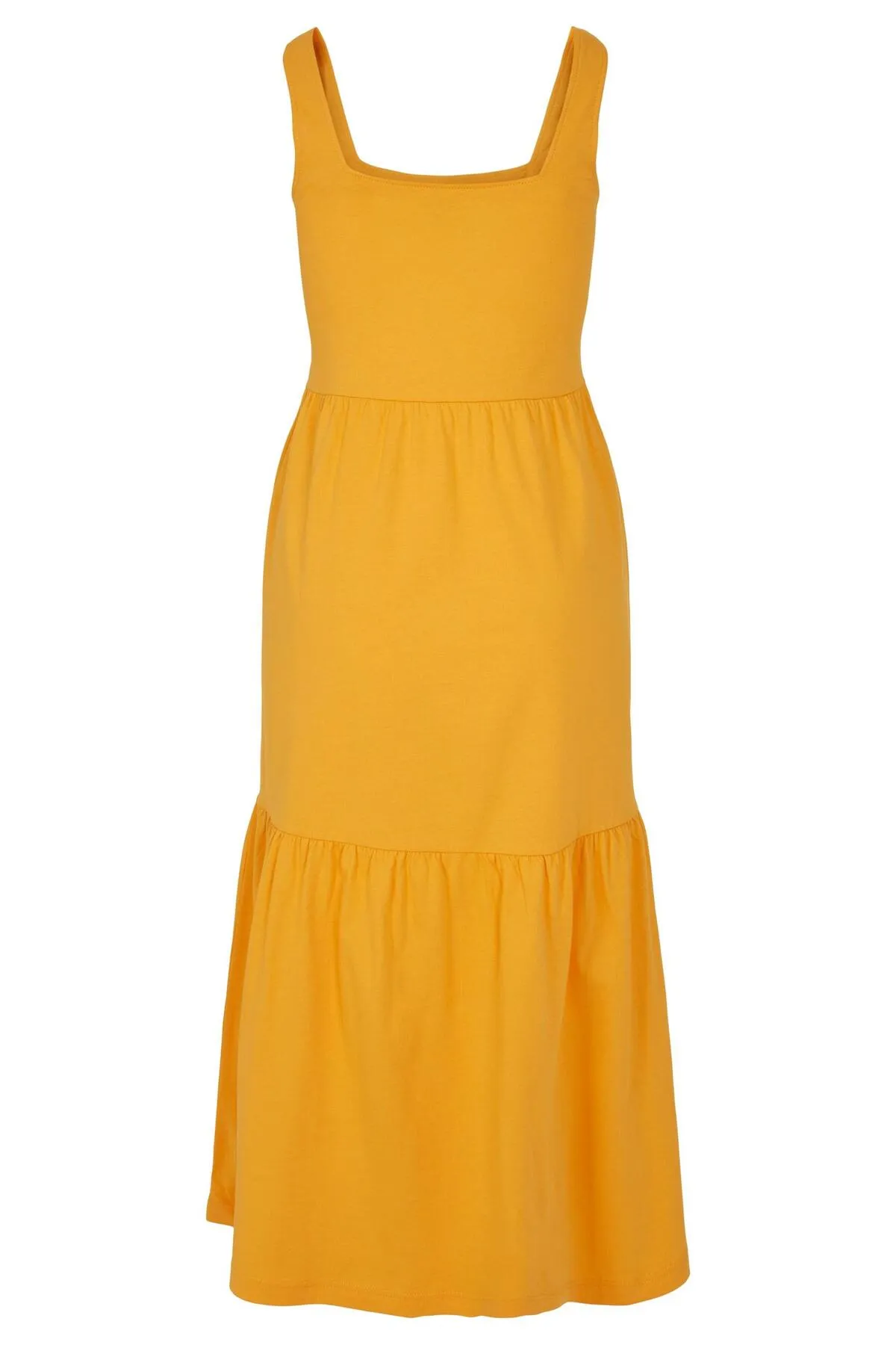 Urban Classics  Damen 7/8-langes Volant-Sommerkleid für Damen