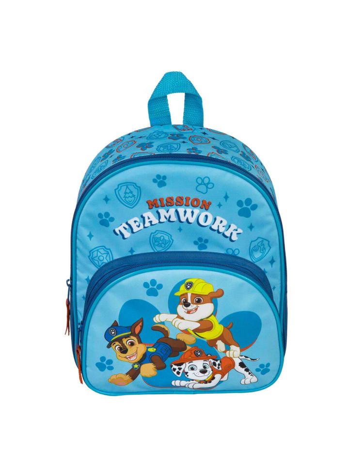 Paw Patrol Paw Patrol Rucksack – Praktischer Kinder Rucksack für Ausflüge, in Blau günstig kaufen 31 x 24 cm