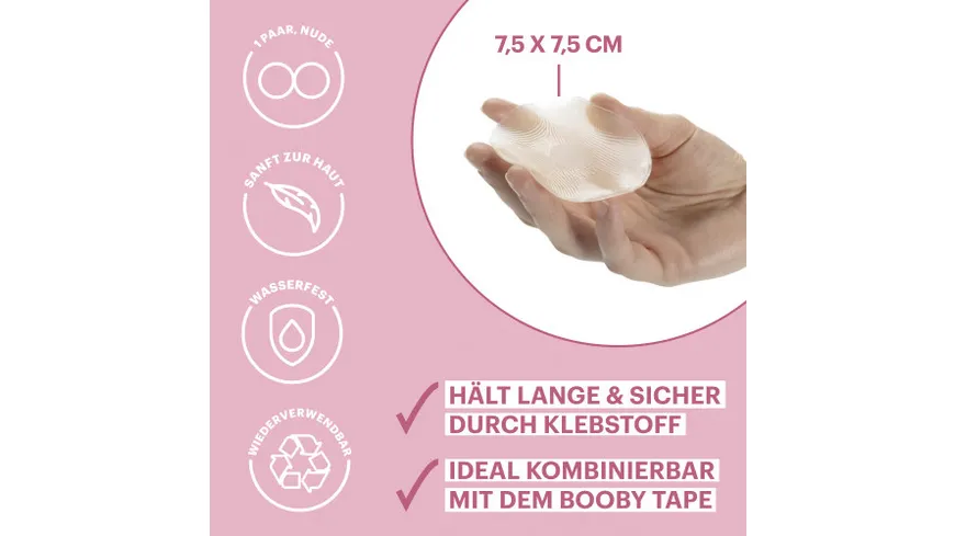 BOOBY TAPE Silikon Nipple Cover