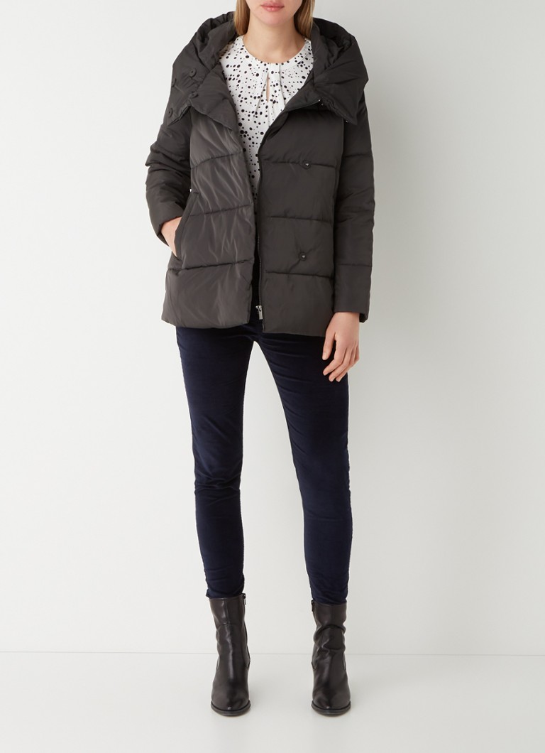 Hobbs Heather puffer jacket with side pockets