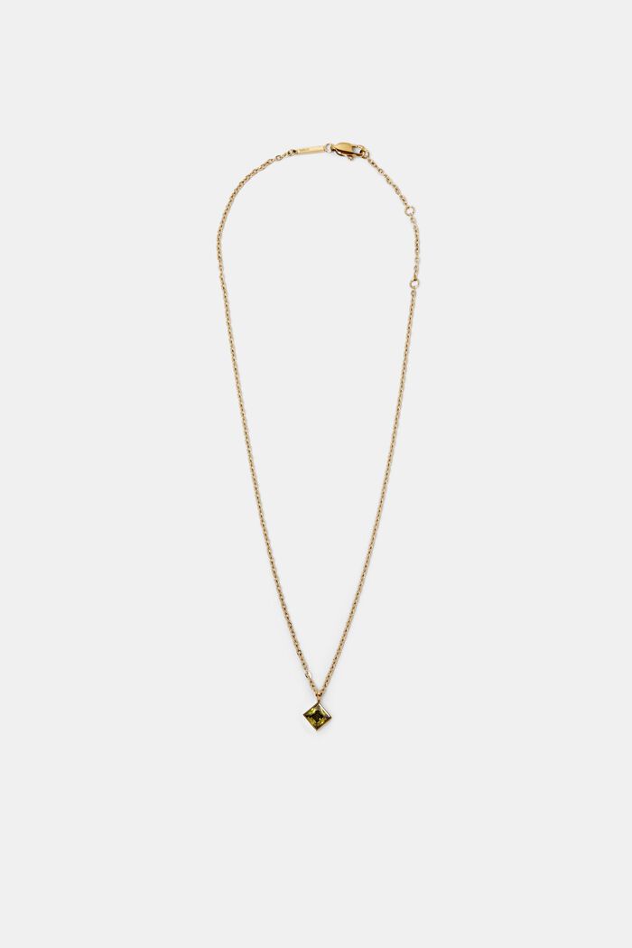 Kette mit Anhänger, Edelstahl