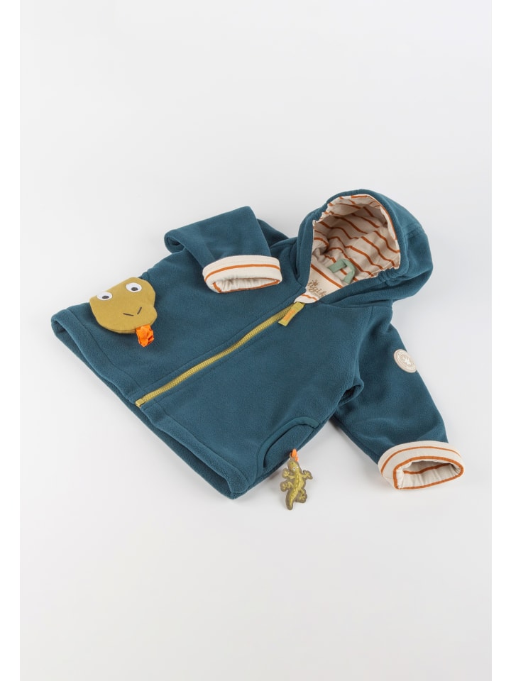 Sigikid Fleecejacke welcome to the jungle in Dunkelblau günstig kaufen