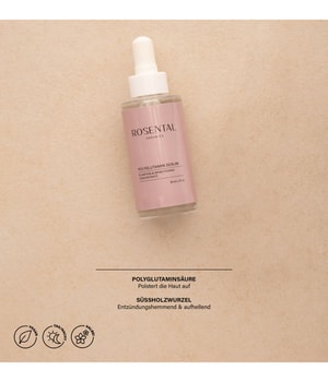 Rosental Organics Polyglutamin Serum Plumping & Brightening Concentrate Gesichtsserum-30 ml