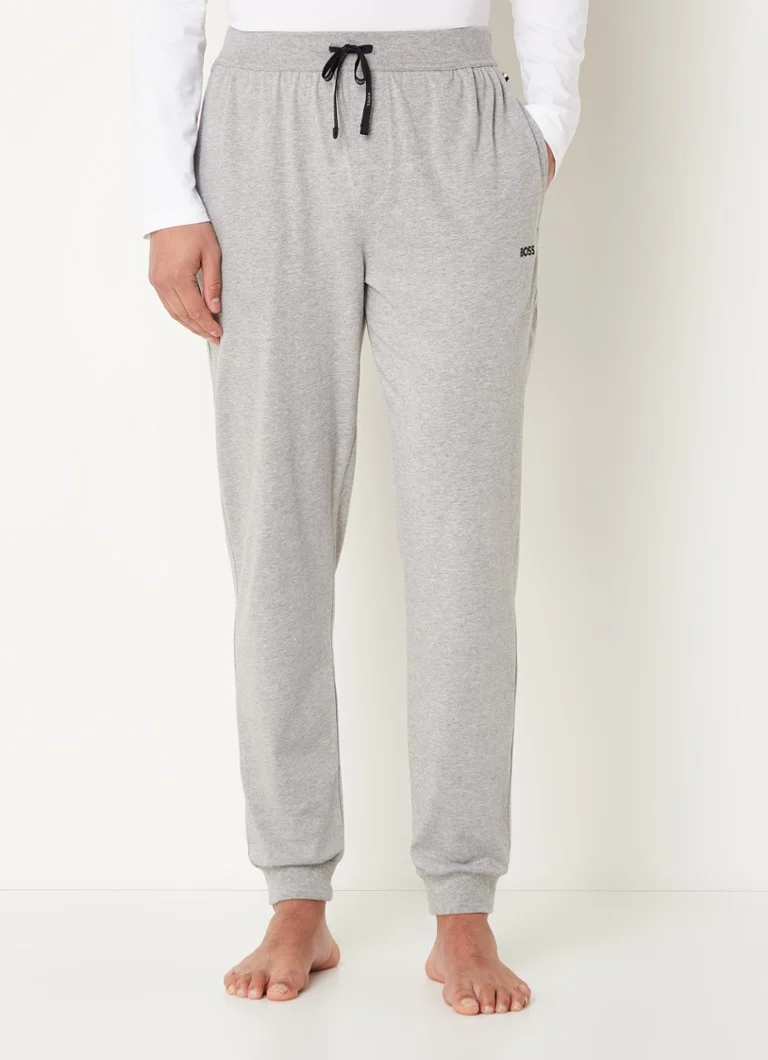 Pantaloni HUGO BOSS Mix&Match cu logo brodat