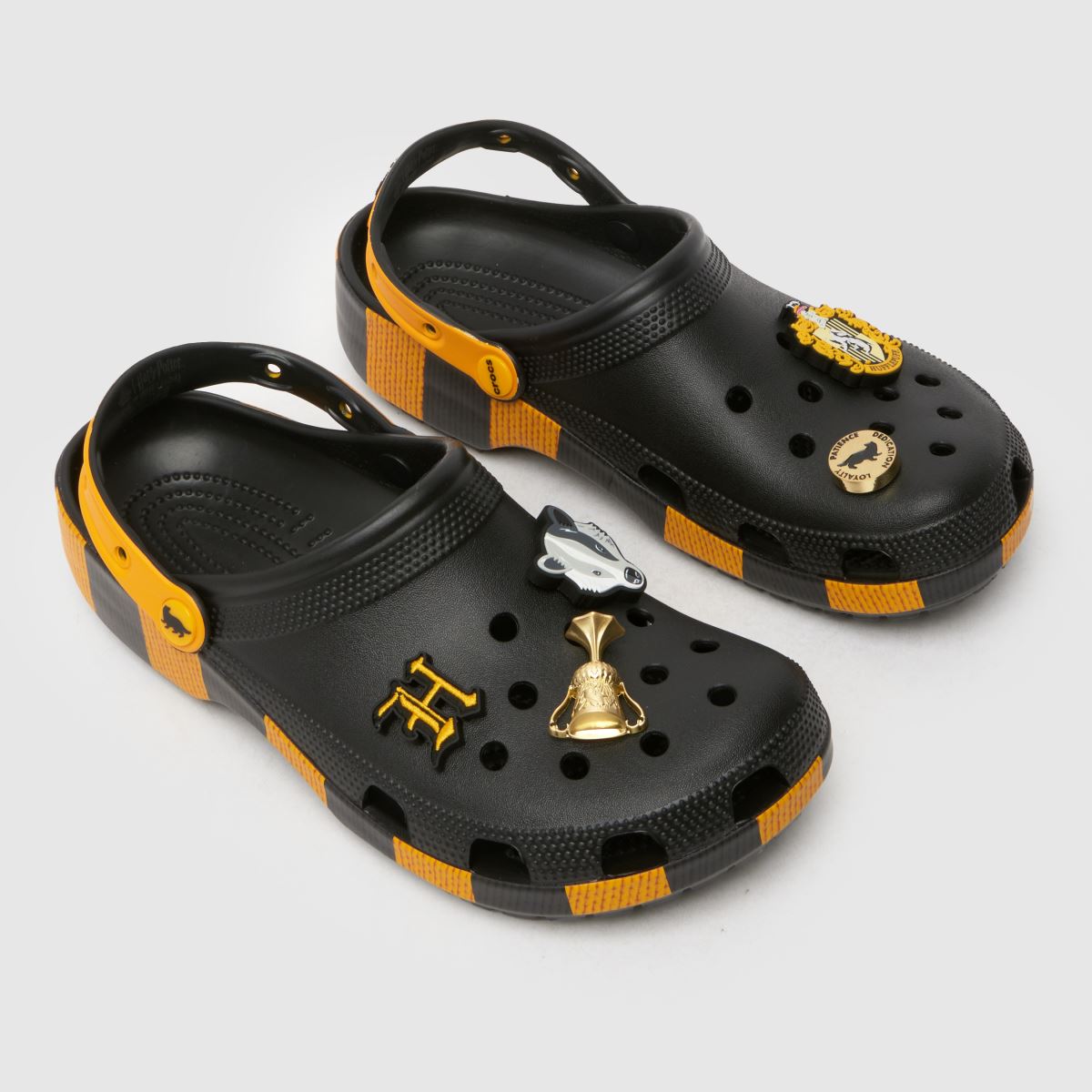 Klasické dřeváky Crocs Hufflepuff v multifunkční barvě