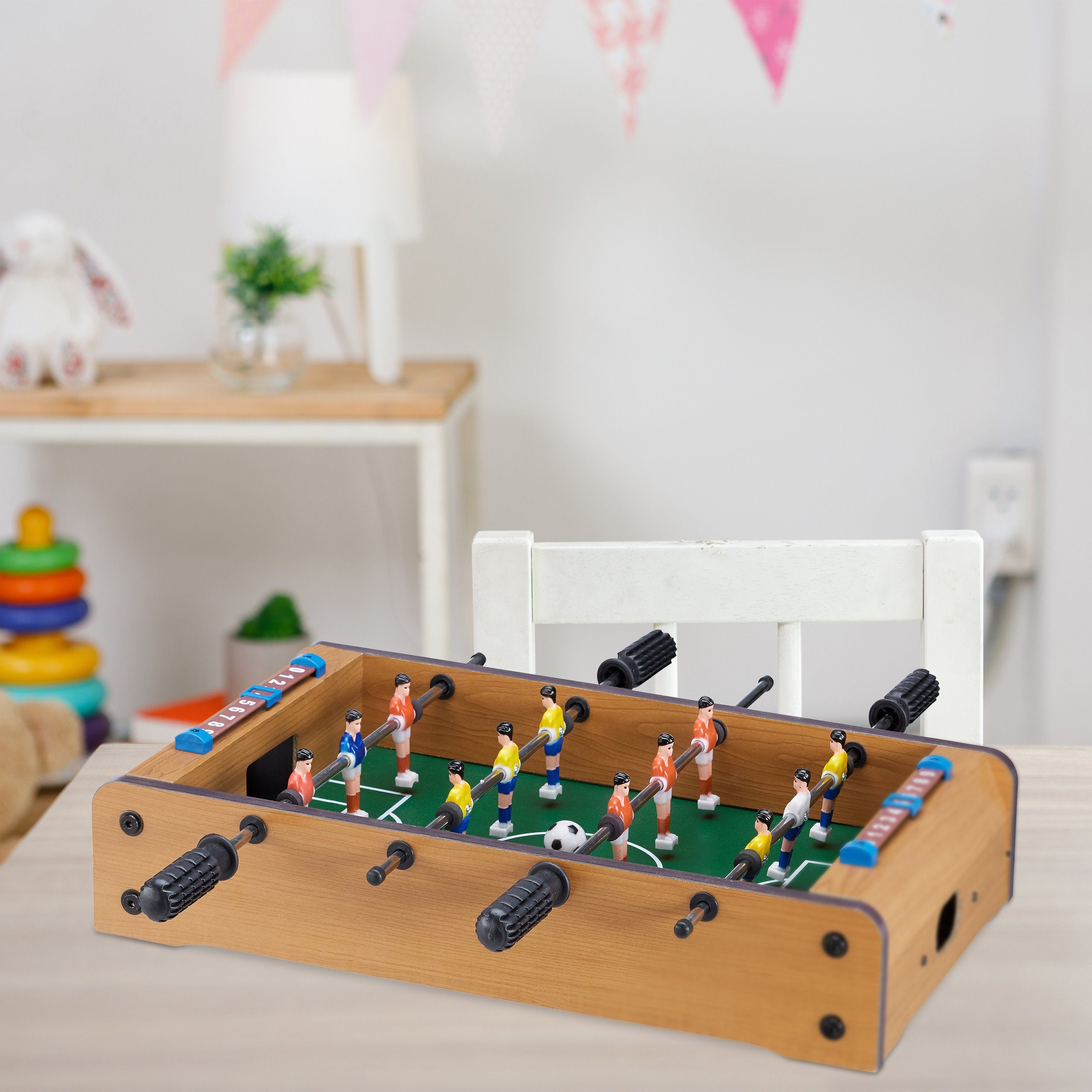 relaxdays Mini-Tischkicker Tischkicker