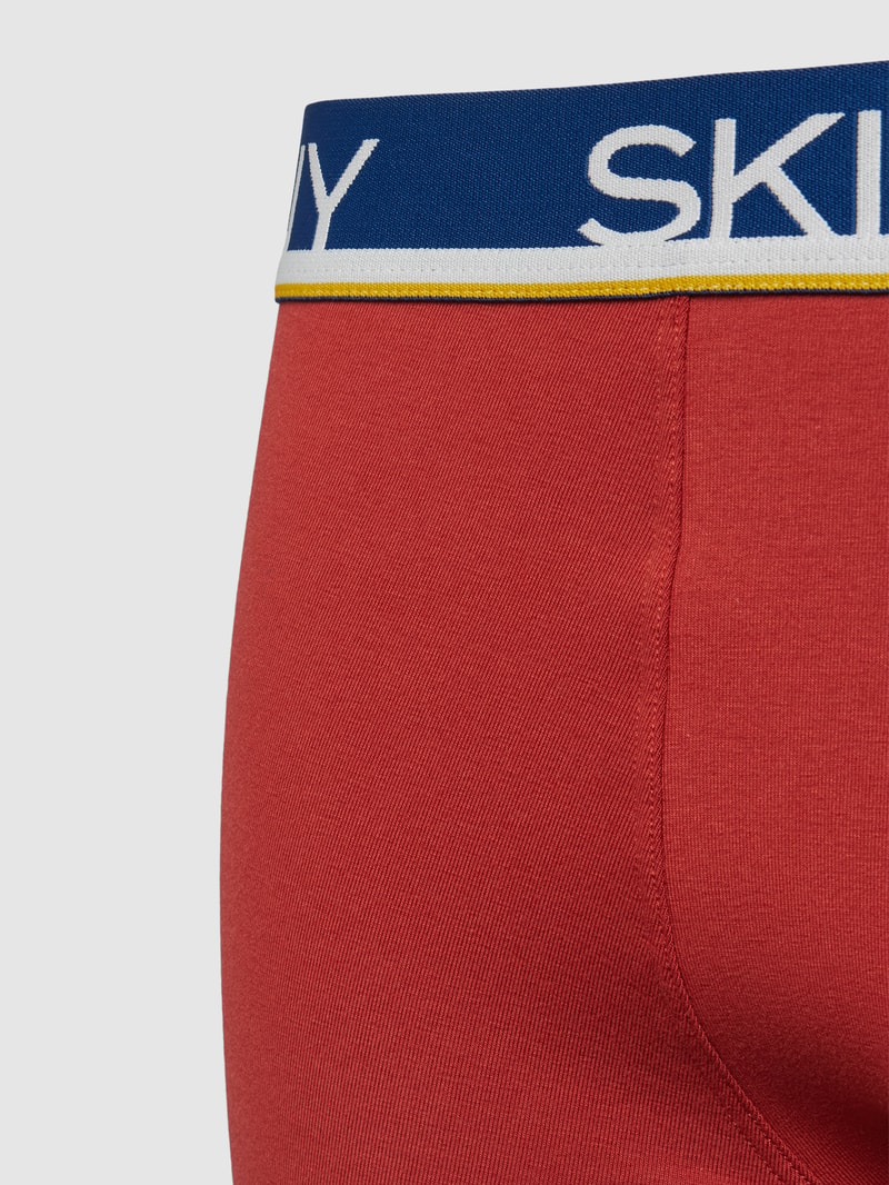 Trunks mit Label-Details im 3er-Pack in khaki
