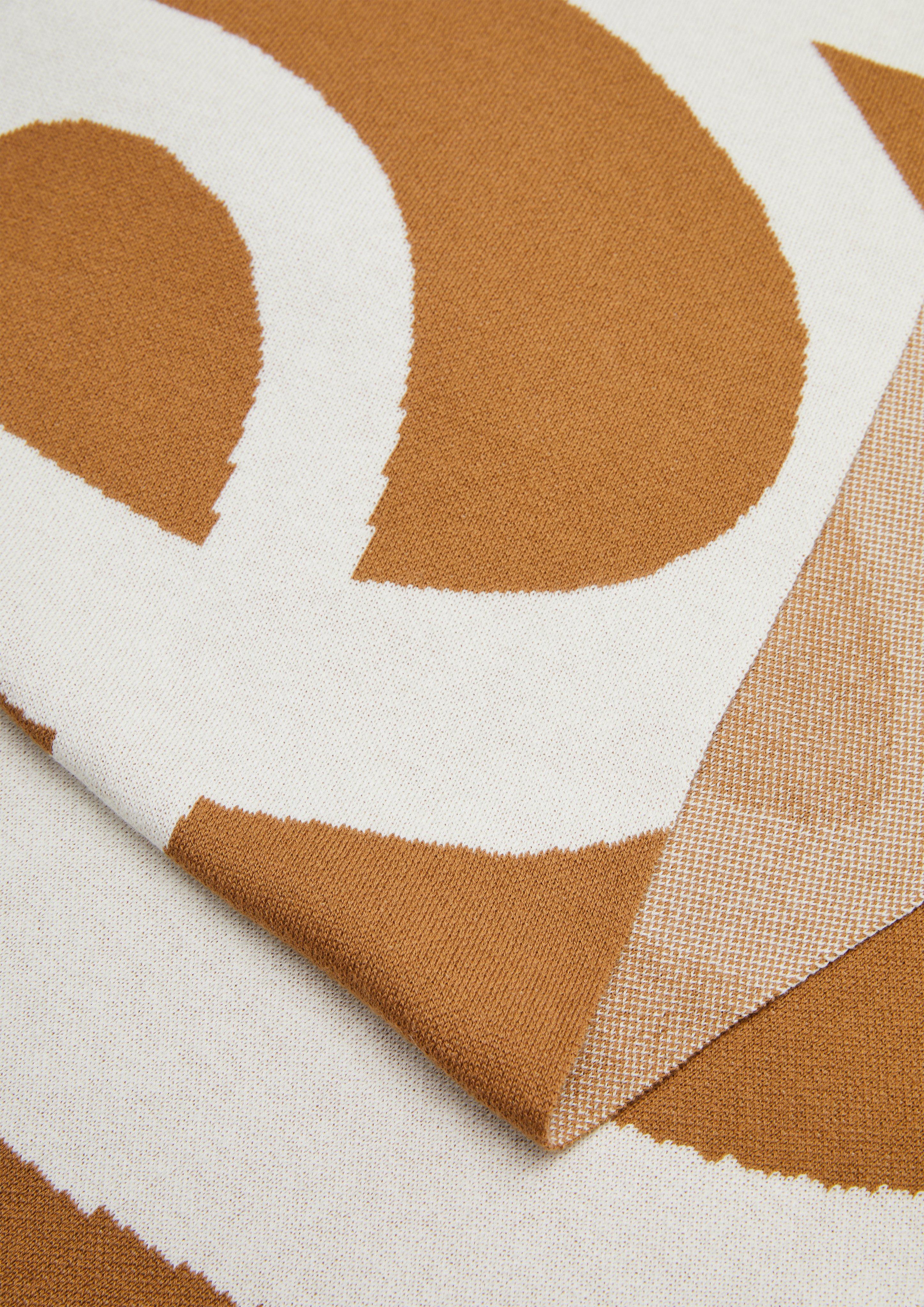 Jacquard-Schal mit Logo-Schriftzug  2121472-84X0