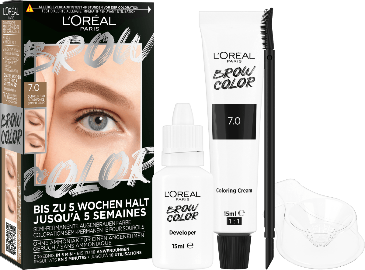 Augenbrauenfarbe Brow Color 7.0 Dark Blond, 1 St