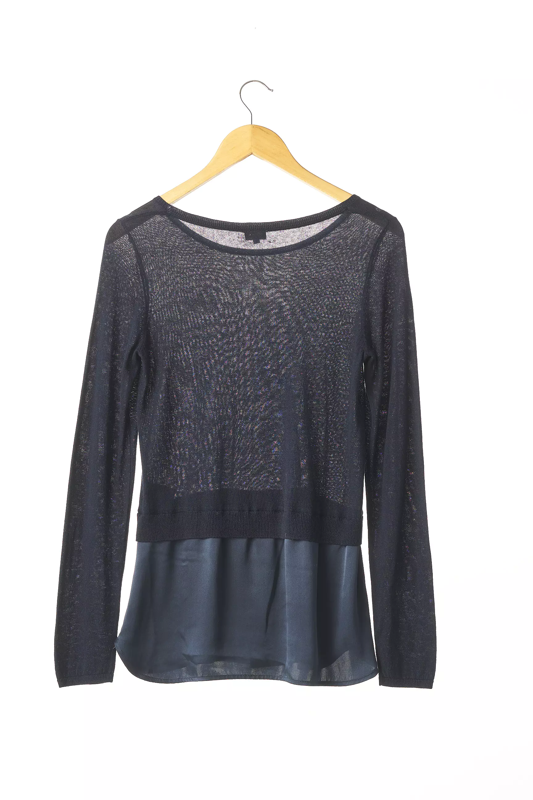 Ateliers De La Maille Pull Tuniques Femme couleur bleu