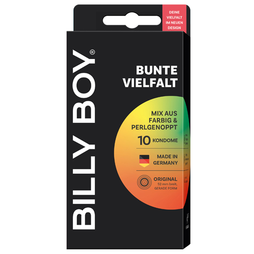BILLY BOY bunte Vielfalt  10 St  Kondome