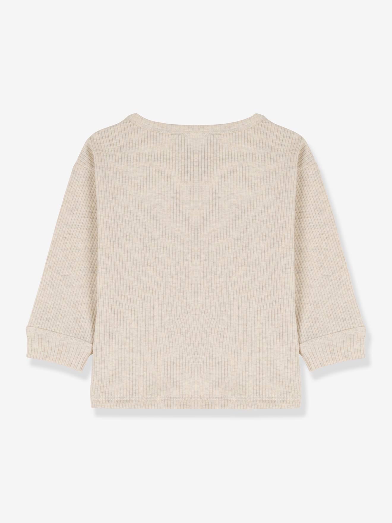 Petit Bateau Baby Shirt PETIT BATEAU, Bio-Baumwolle - grau
