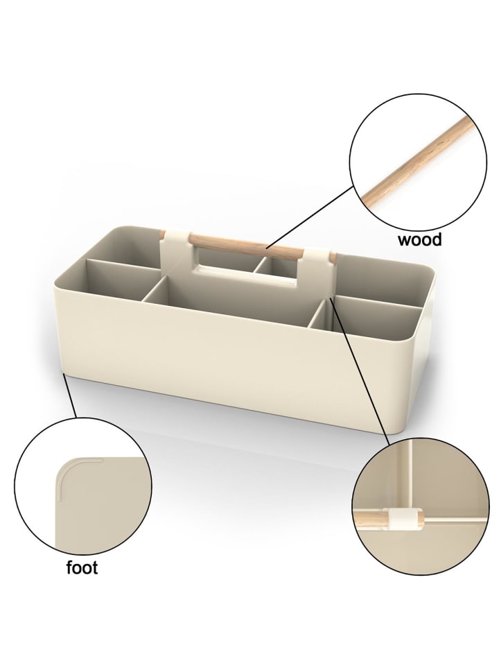 Intirilife Make Up Organizer in Khaki günstig kaufen onesize