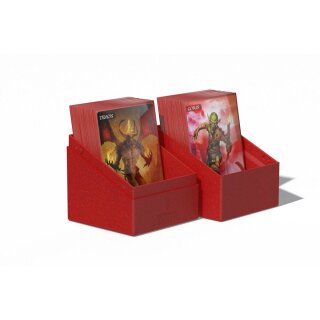 Ultimate Guard Return To Earth Boulder Deck Case 100+ Standardgröße Rot