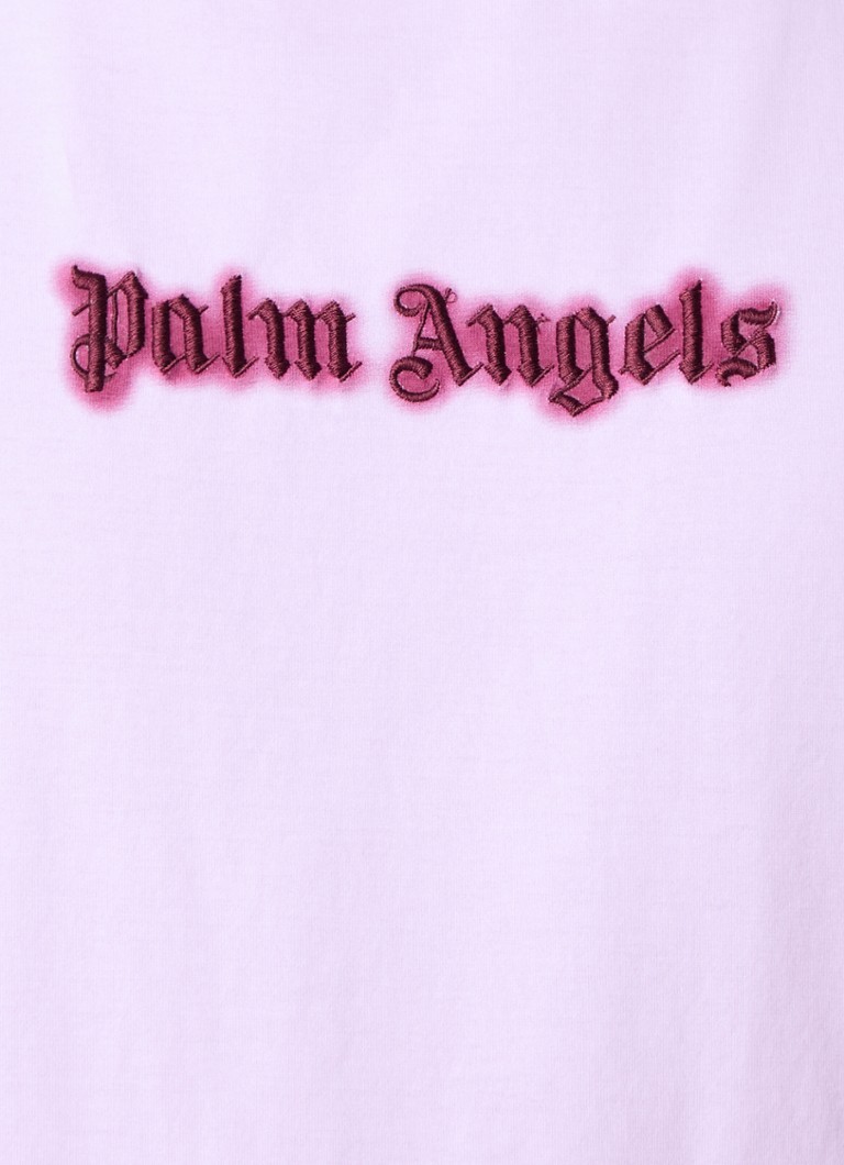 Palm Angels T-shirt with logo embroidery