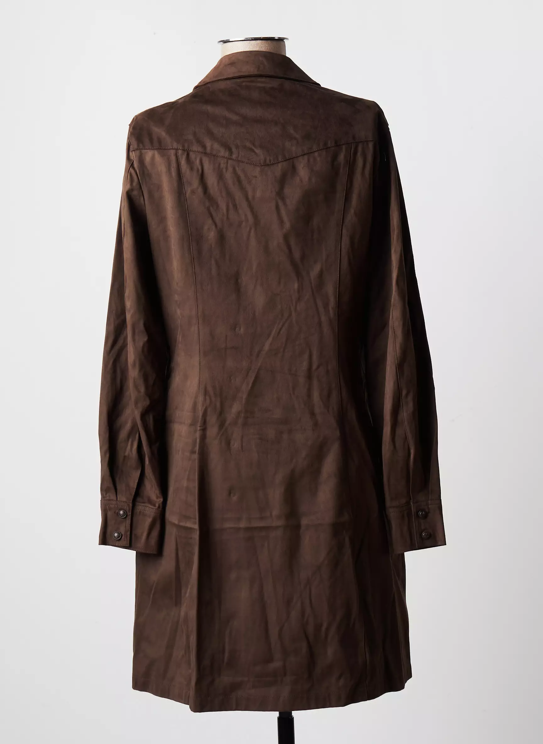 Guess Robes Courtes Femme couleur marron