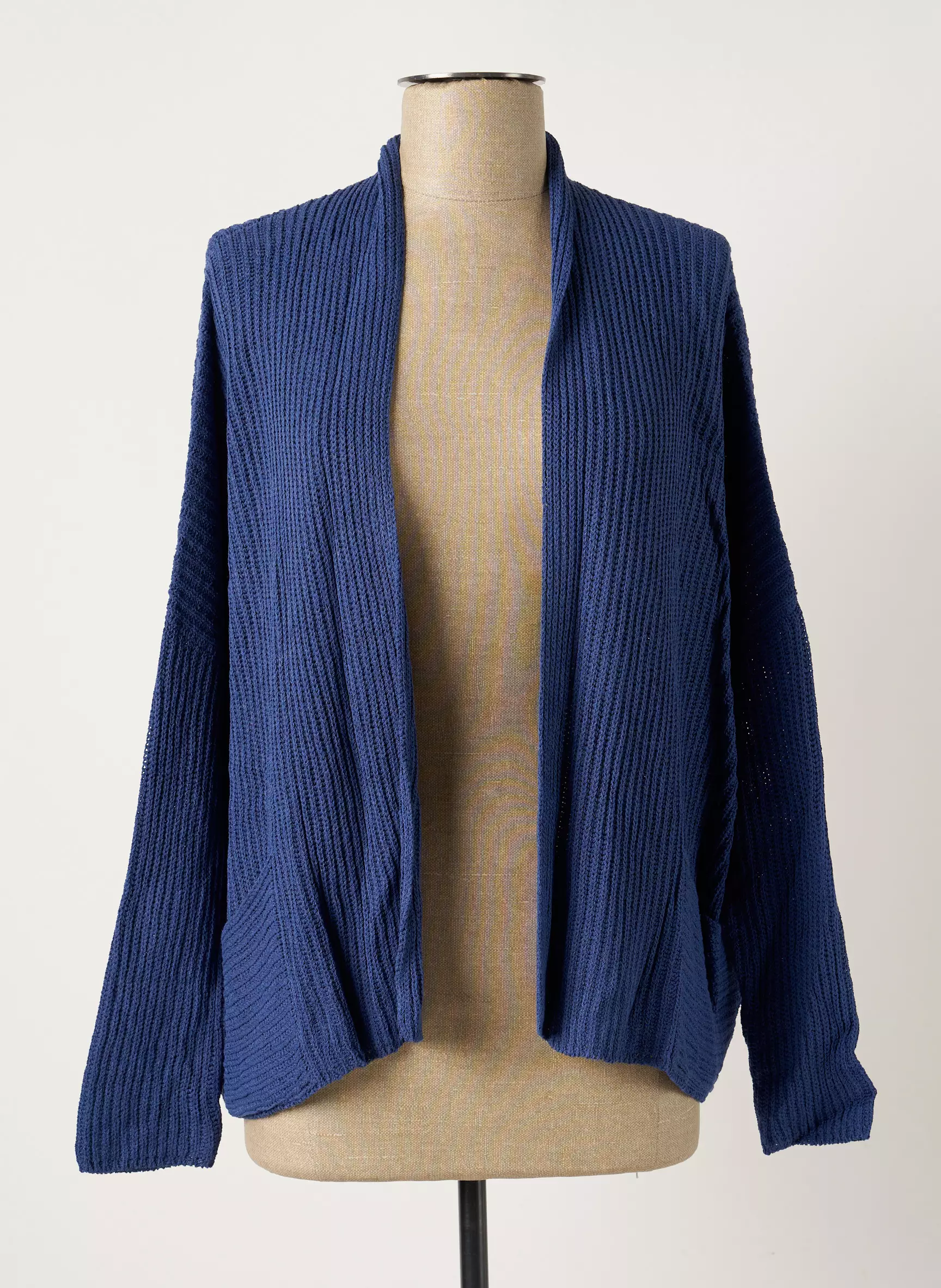 Poles Cardigans Femme couleur bleu