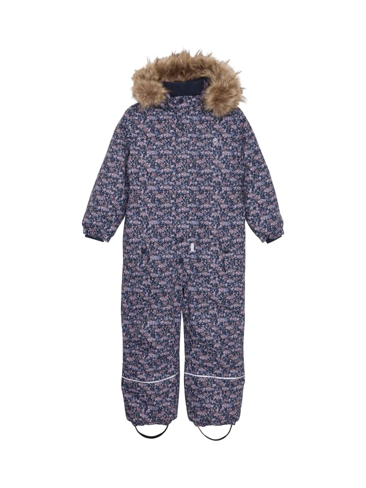 Minymo Schneeoverall 162144KW Schneeanzug mit Kapuze und Fußschlafen in Natur günstig kaufen