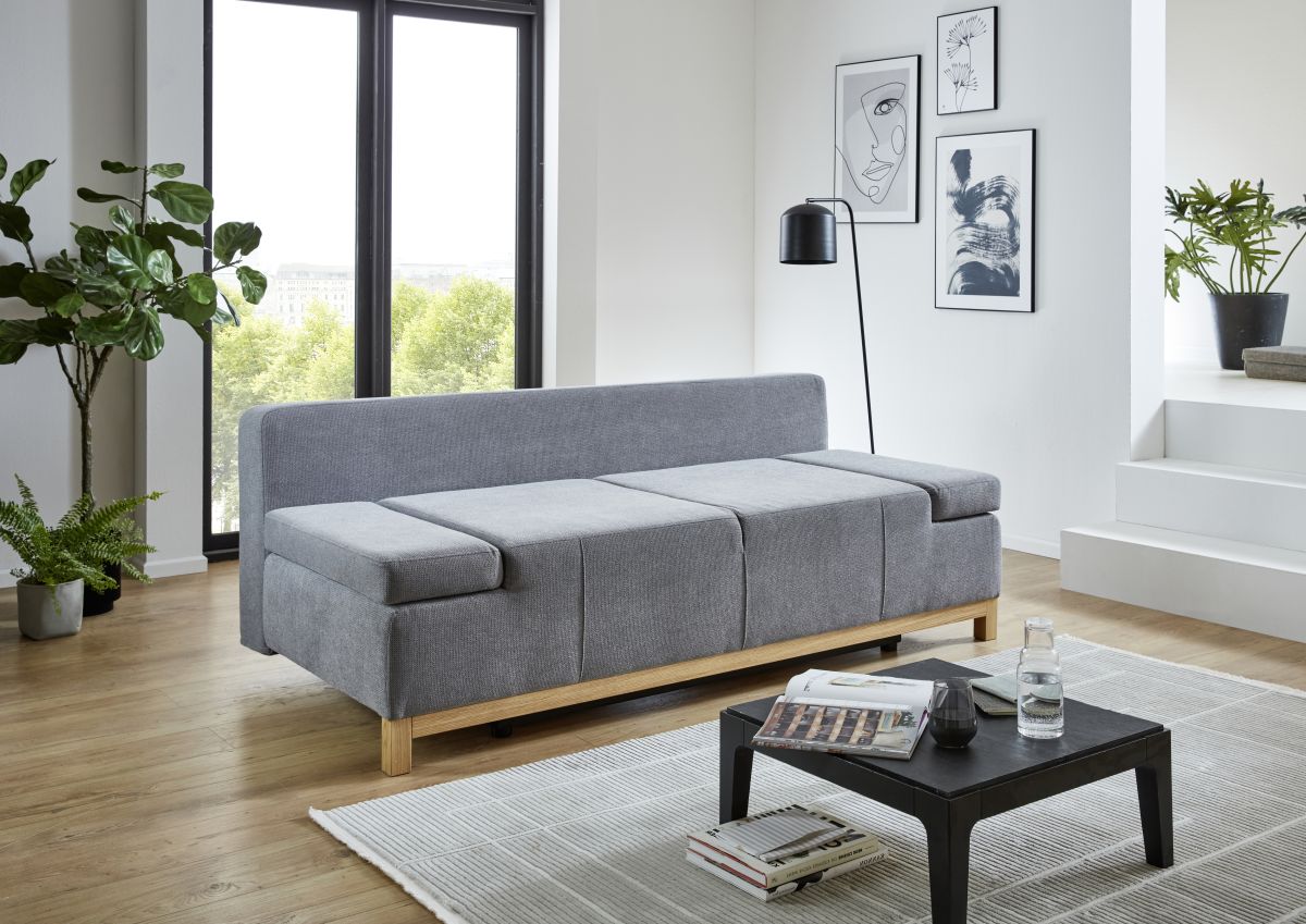 Sun Garden Schlafsofa Hannover Silber
