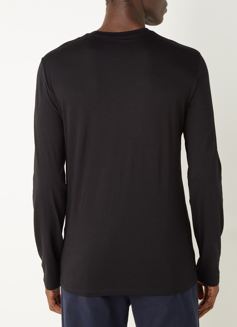Pulover cu mânecă lungă și guler rotund Armani Exchange