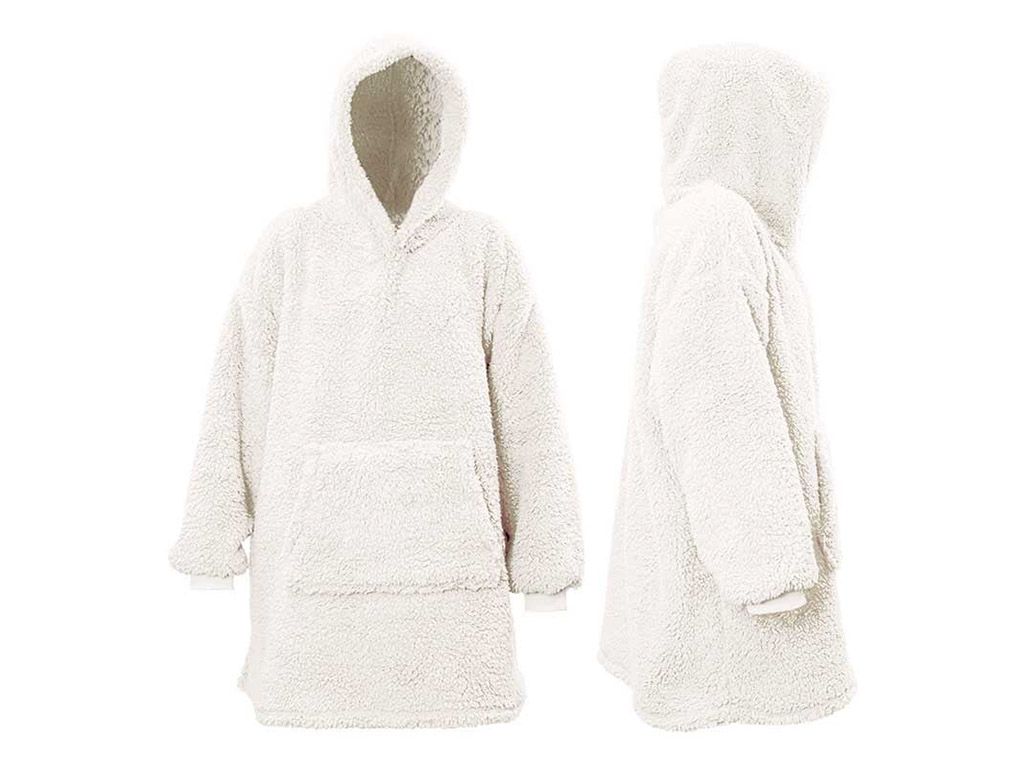Unique Living Teddy Oversized Hoodie