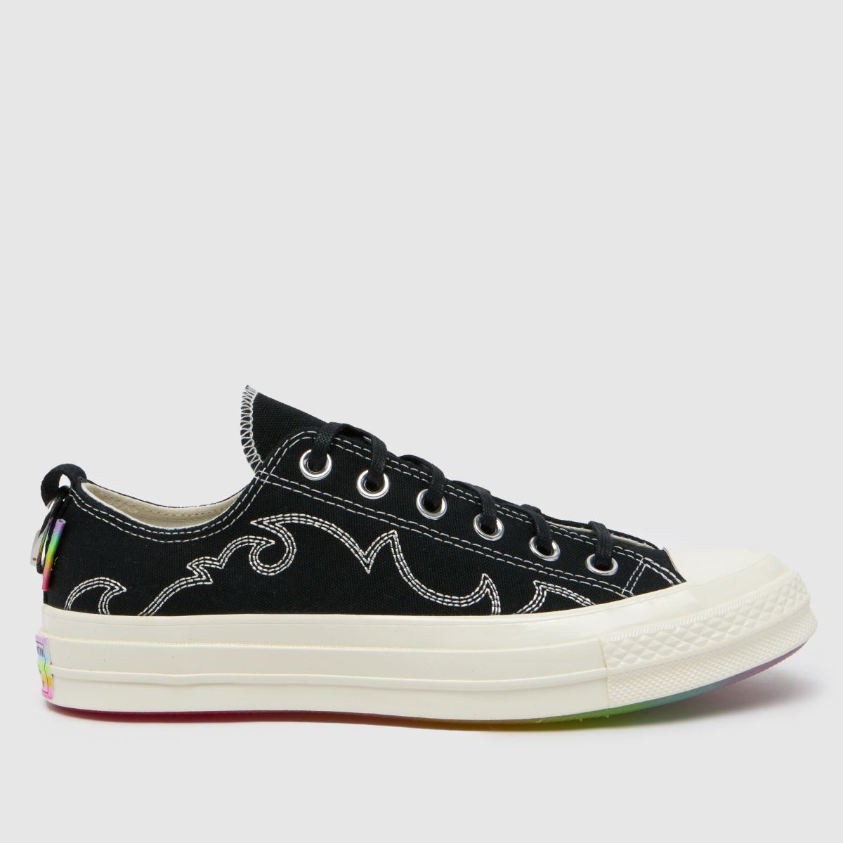 Converse Chuck 70 Ox Pride cipő fekete színben