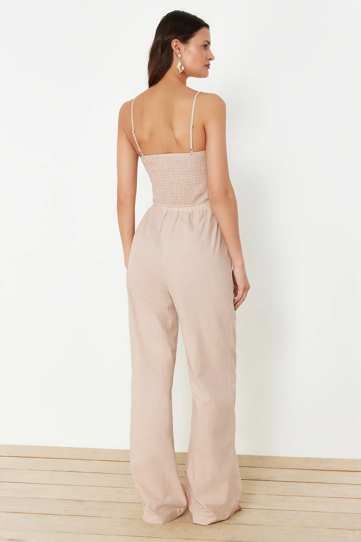 Trendyol Collection  Nerzgewebtes Blusen-Hosen-Set TBESS24AU00076