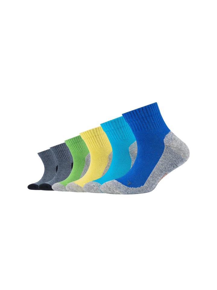camano Sportsocken kurz pro tex 6er Pack function in turquoise günstig kaufen