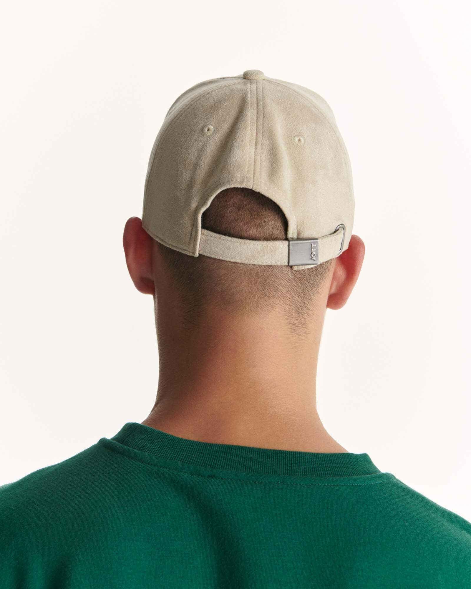 Casquette effet peau de pêche Beige Sky