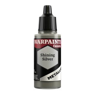 The Army Painter: Warpaints Fanatic - Metallic: Shining Silver (18ml)