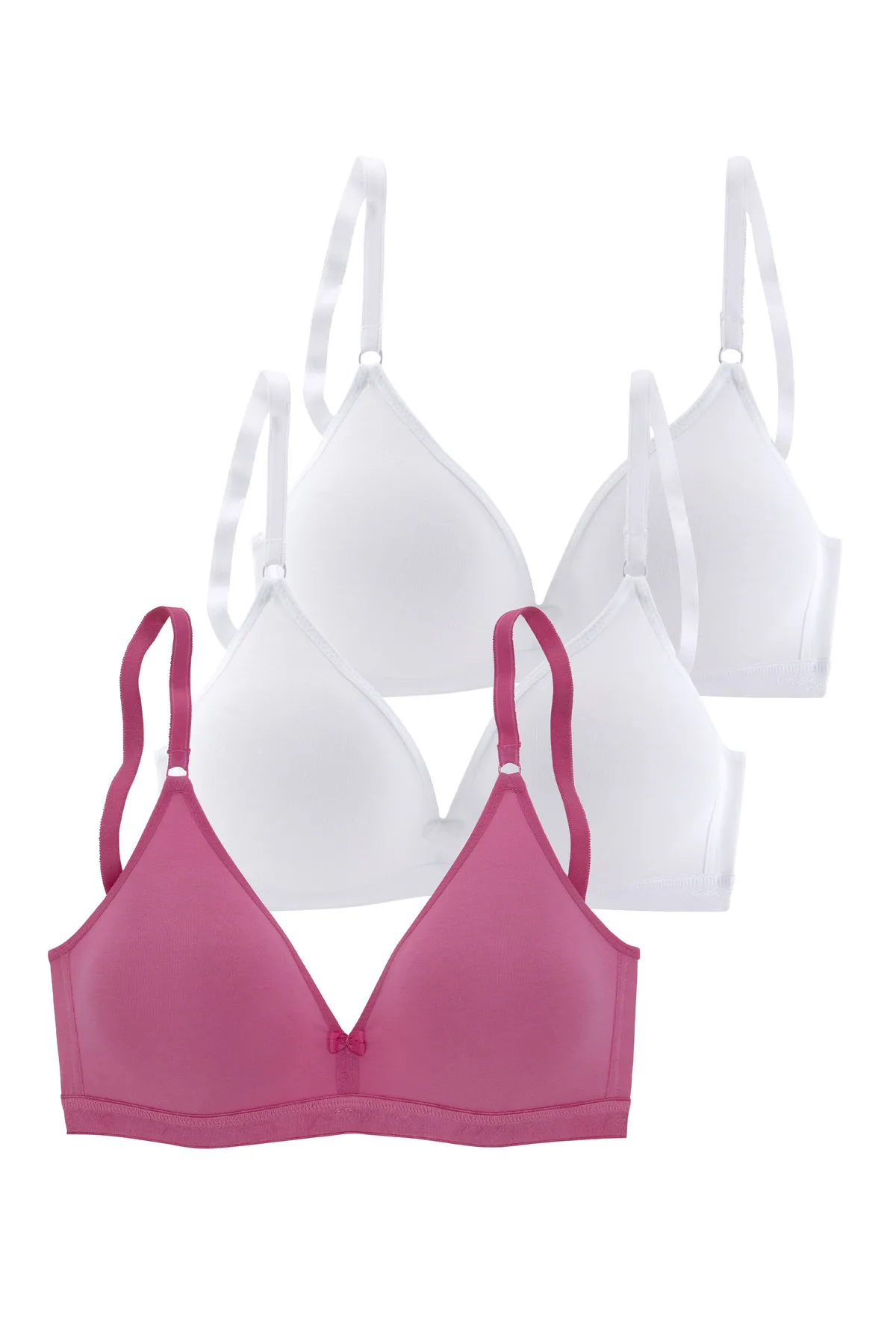 PETITE FLEUR  BH - Rosa - Unifarben