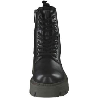 Tamaris Schnür Boots in schwarz