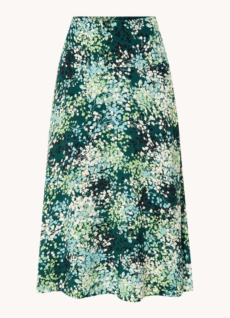 Fustă midi cu imprimeu floral Kiara de la Hobbs