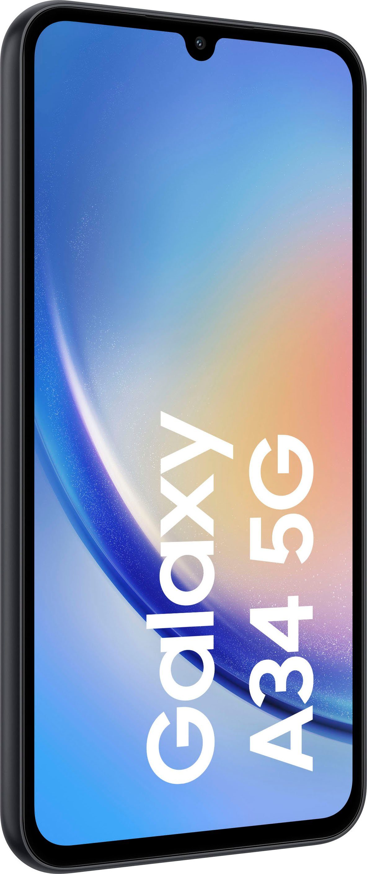 Samsung Galaxy A34 5G 128GB Smartphone (16,65 cm/6,6 Zoll, 128 GB Speicherplatz, 48 MP Kamera)